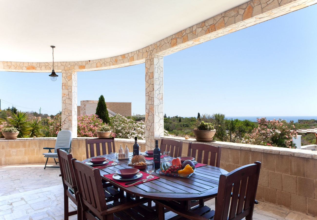 Villa/Dettached house in Torre Pali - Seaview Villa with pool Torre Pali v600