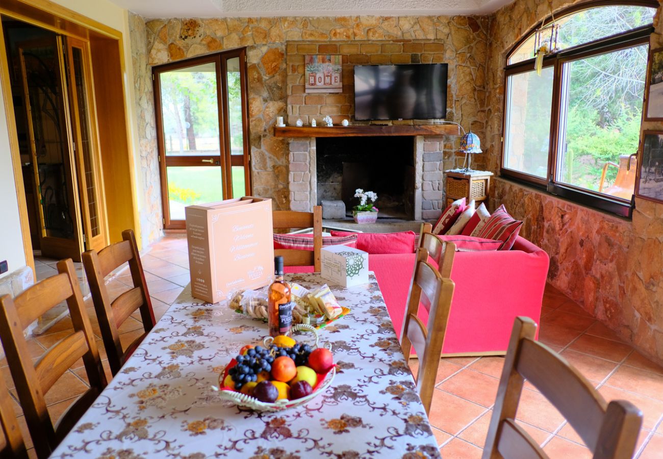 Villa/Dettached house in Tuglie - Villa with private pool and horse riding stables near Gallipoli v140