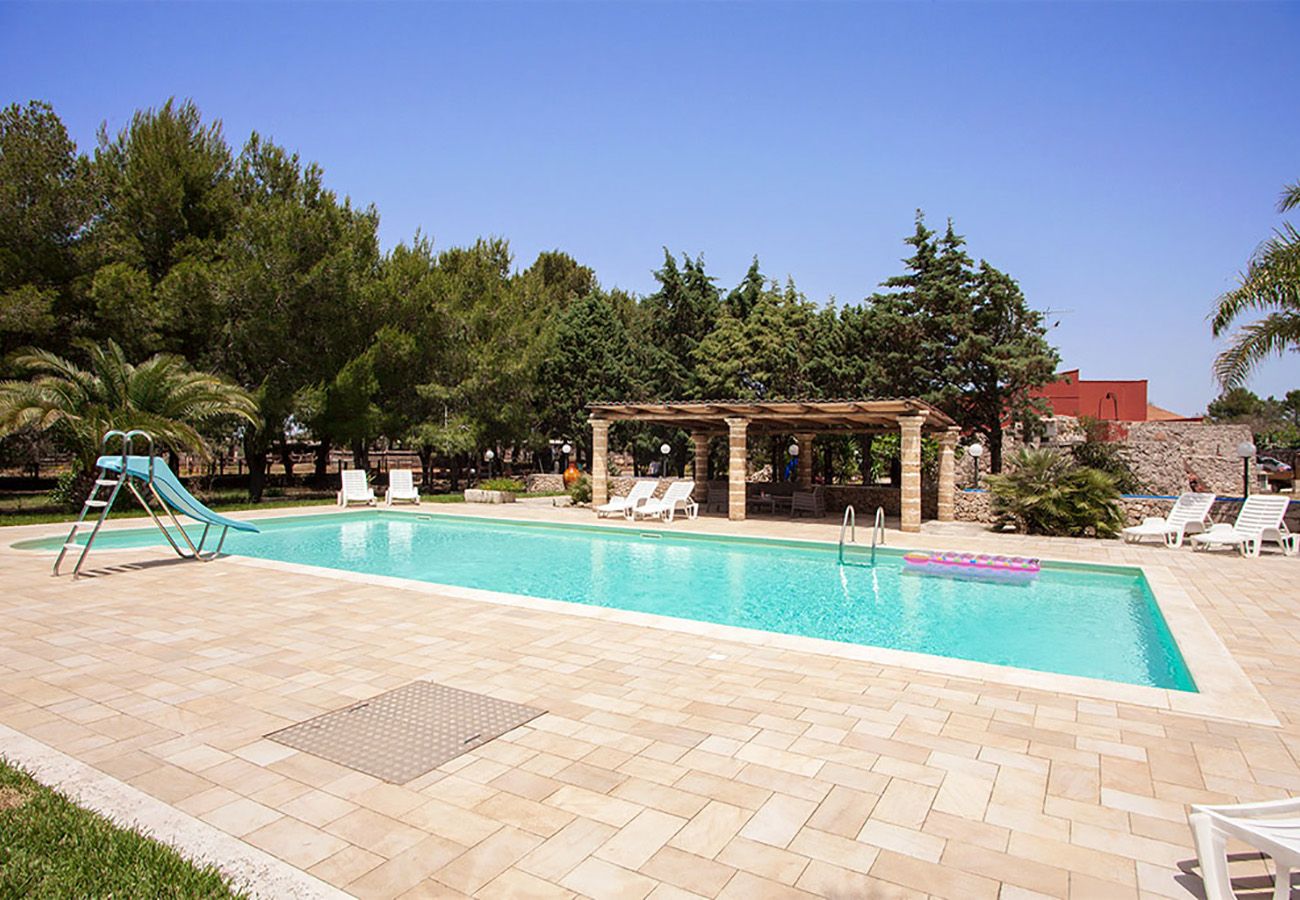 Villa/Dettached house in Tuglie - Villa with private pool and horse riding stables near Gallipoli v140